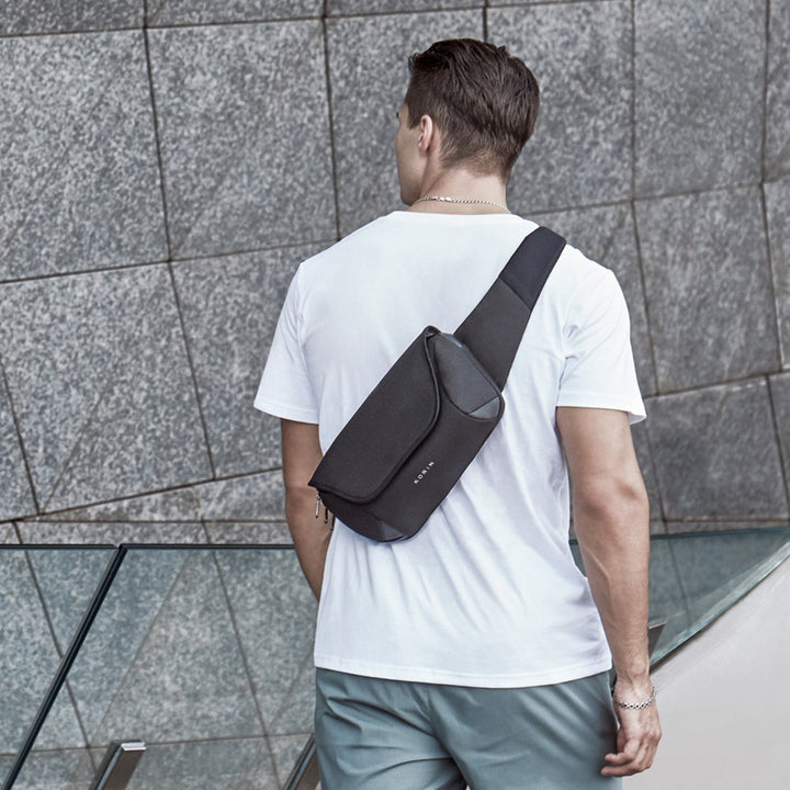 ClickSling: Secure Urban Sling Bag | Slash Proof Design