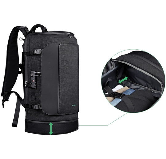Auto Theft Backpack Korin Design: Best Anti-Theft Backpacks for Travel & Commute | Slash-P