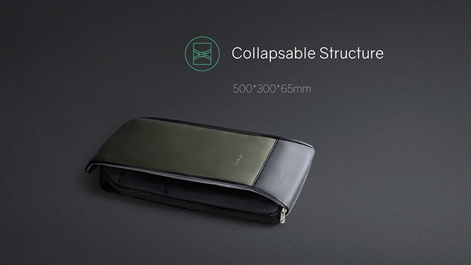 FlipPack Pro Korin Design ポーチ付き FlipPack Pro - Sleek Anti-Theft Bag with Mag-System